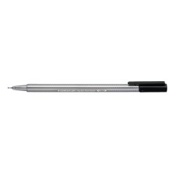 STAEDTLER Fineliner triplus, noir, blister de 4
