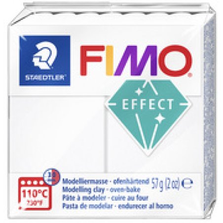 FIMO EFFECT Pâte à modeler, 57 g, translucide