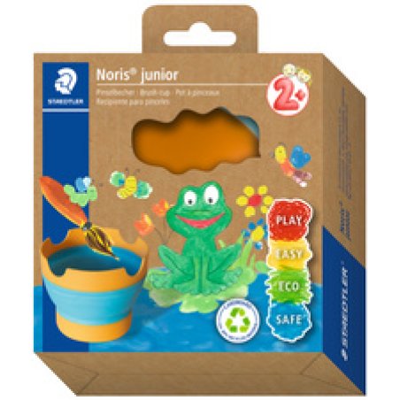 STAEDTLER Gobelet Noris junior, turquoise/jaune soleil