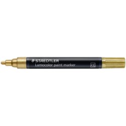 STAEDTLER Marqueur acrylique paint marker Lumocolor, argent
