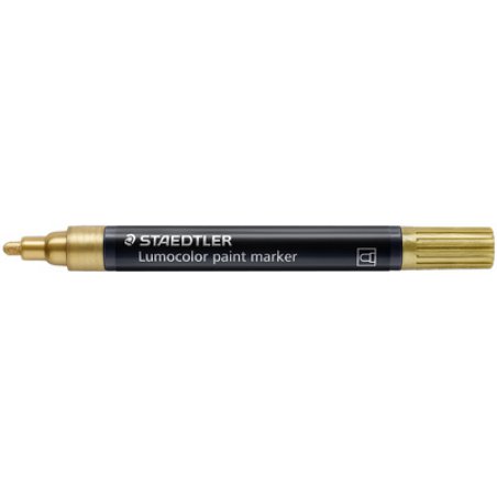 STAEDTLER Marqueur acrylique paint marker Lumocolor, argent