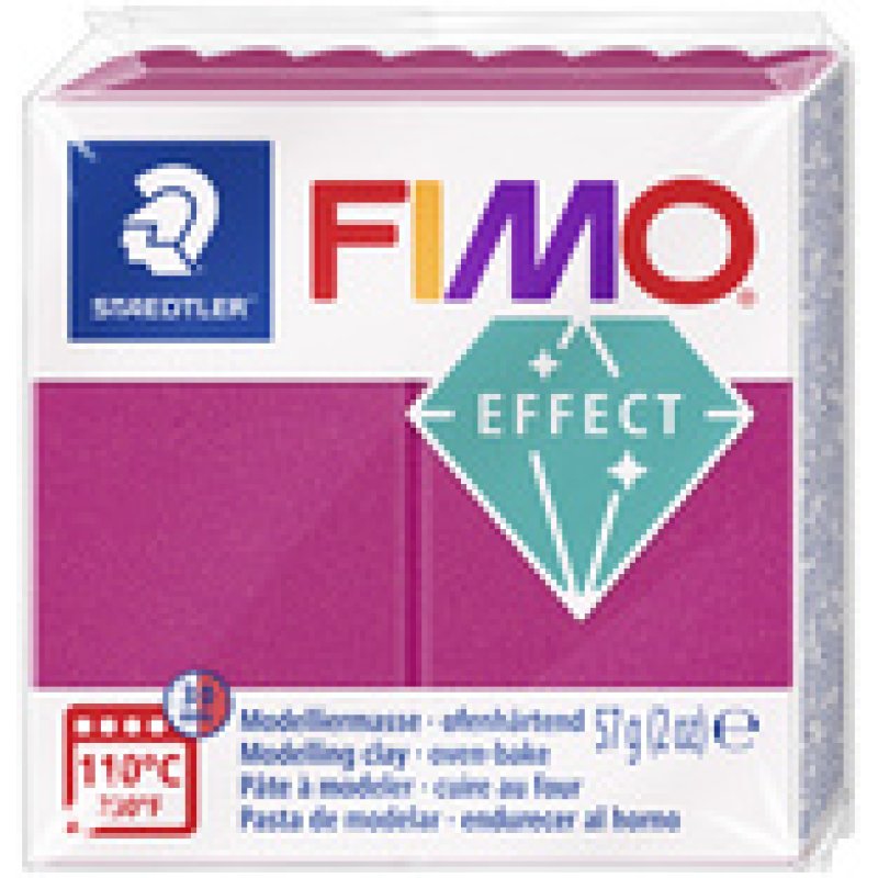 FIMO Pâte à modeler EFFECT, 57 g, turquoise métallisé