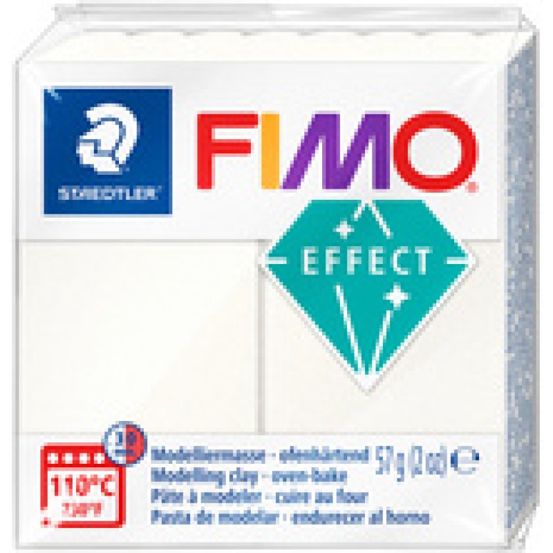 FIMO Pâte à modeler EFFECT, 57 g, orange métallisé