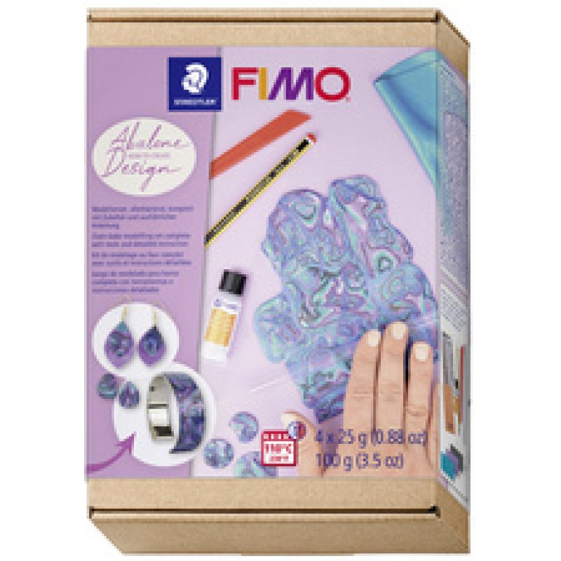 FIMO Kit pâte à modeler SOFT design abalone, à cuire au four