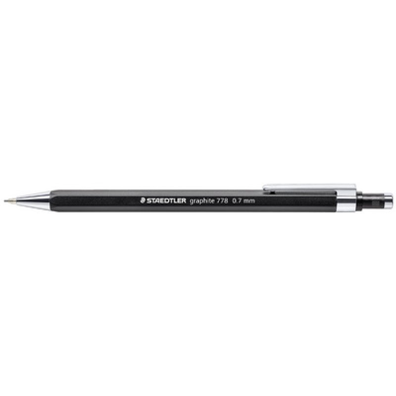 STAEDTLER Porte-mines graphite 778, 0,7 mm, noir