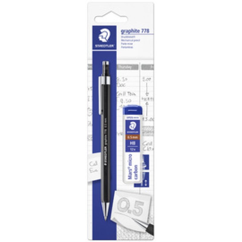 STAEDTLER Porte-mines graphite 778, incl. boîte de mines