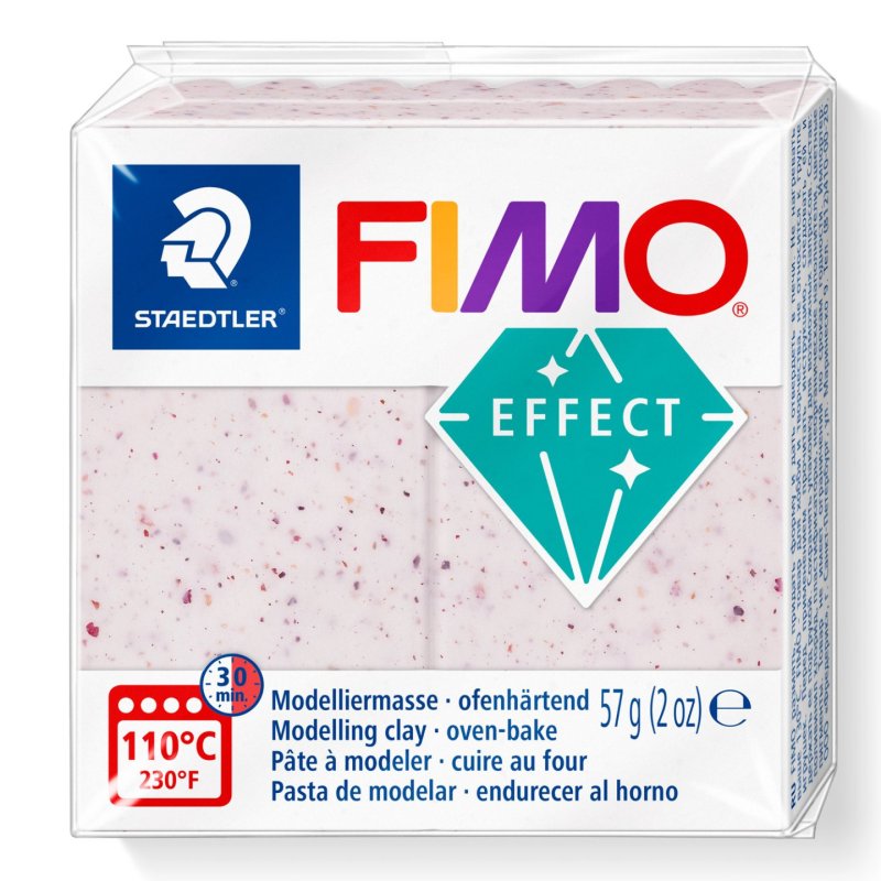 FIMO Pâte à modeler EFFECT, 57 g, rose