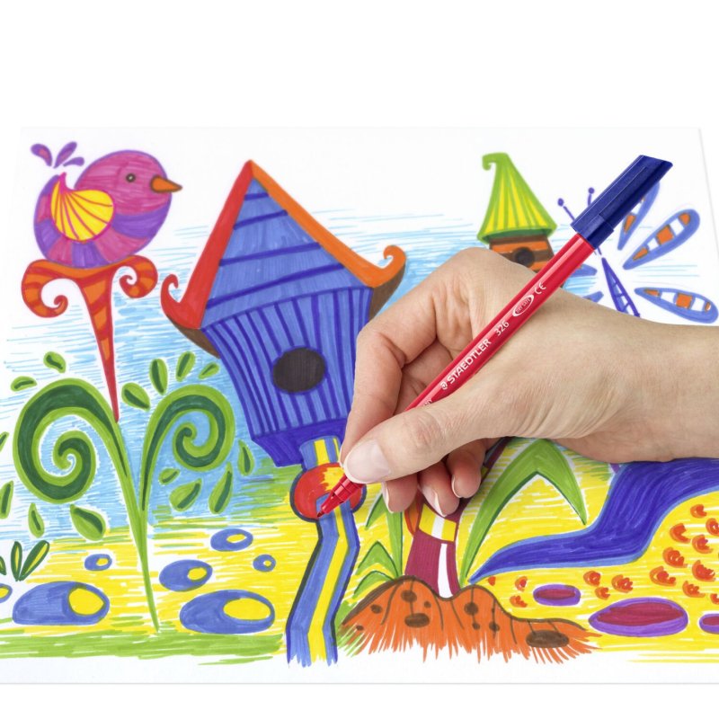 STAEDTLER Feutre Noris, étui carton de 10