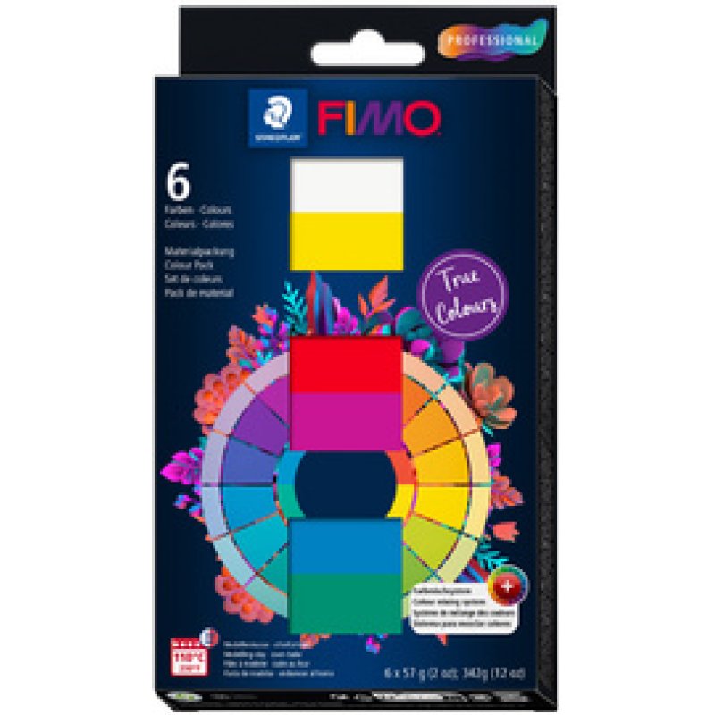 FIMO PROFESSIONAL Set de pâte à modeler "True Colours"