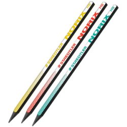 STAEDTLER Crayon de papier NORIX, HB, blister de 3