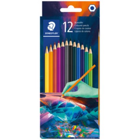 STAEDTLER Crayon de couleur Edition 2, étui en carton de 12