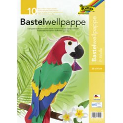 folia Carton ondulé pour travaux manuels, 250 x 350 mm