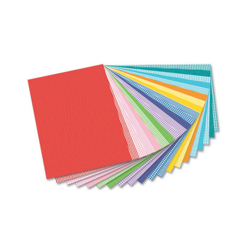 folia Bloc en papier à motifs "Basic Intensiv", 240 x 340 mm