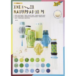 folia Bloc de papier naturel "KERALA", 20 feuilles