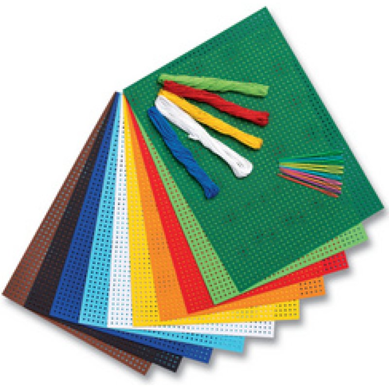 folia Kit de carton à broder, 175 x 245 mm, 300 g/m2