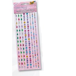 folia Bordure en strass "Candy 1", autocollant