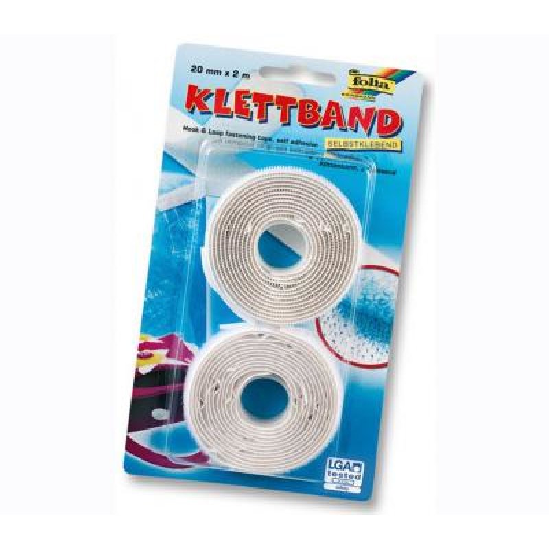 Folia 2302 stationery tape 2 m White 2 pc(s)