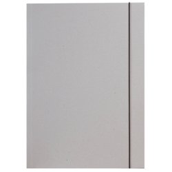 folia Carton à dessin, en carton gris, A3, avec élastique