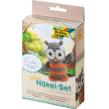 folia Mini kit de crochet "Hibou"