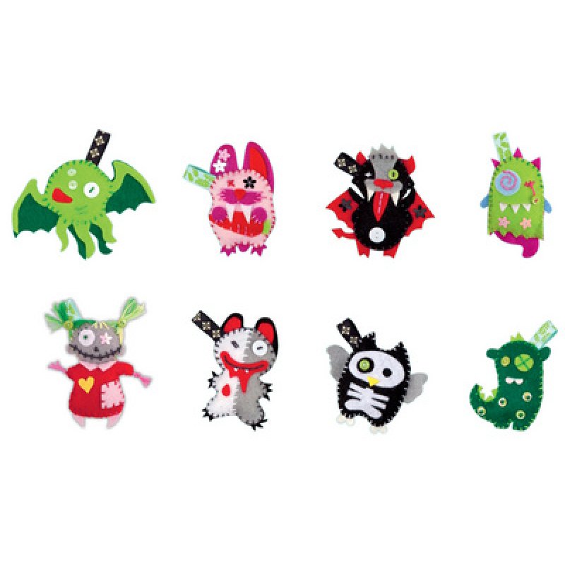 folia Petits monstres à confectionner "Mini Monster Friends"