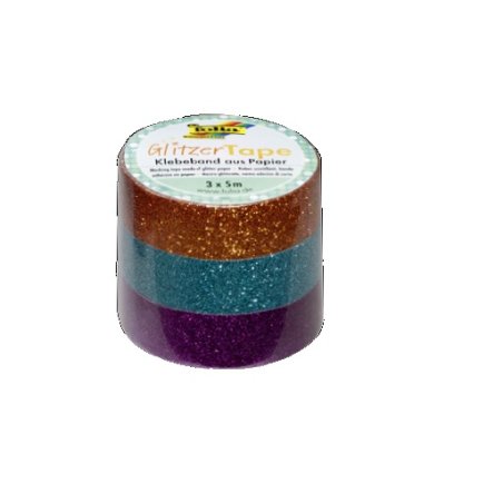 Folia 28501 craft tape 5 m Copper, Turquoise, Violet