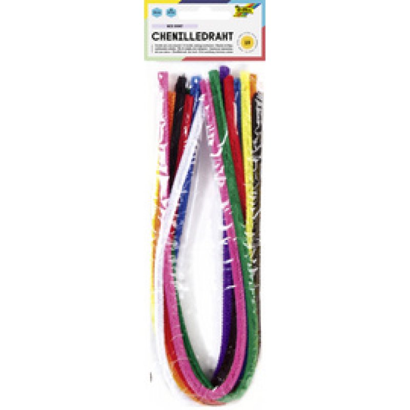 folia Fil métallique chenille, 20 mm x 500 mm, assorti