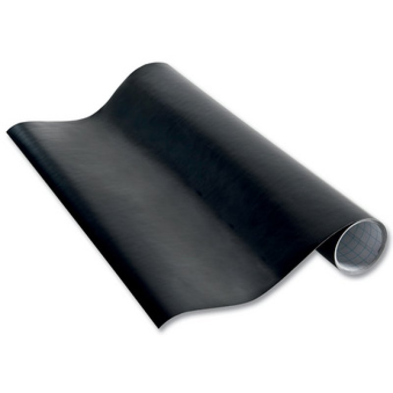 folia Film tableau, en PVC, 450 mm x 2 m, noir, 135 mu