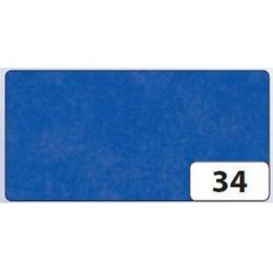 folia Papier de soie, (L)500 x (H)700mm, 20 g/m2, bleu foncé