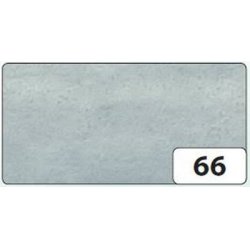 folia Papier de soie, (L)500 x (H)700mm, 20 g/m2, argent