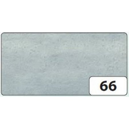 folia Papier de soie, (L)500 x (H)700mm, 20 g/m2, argent