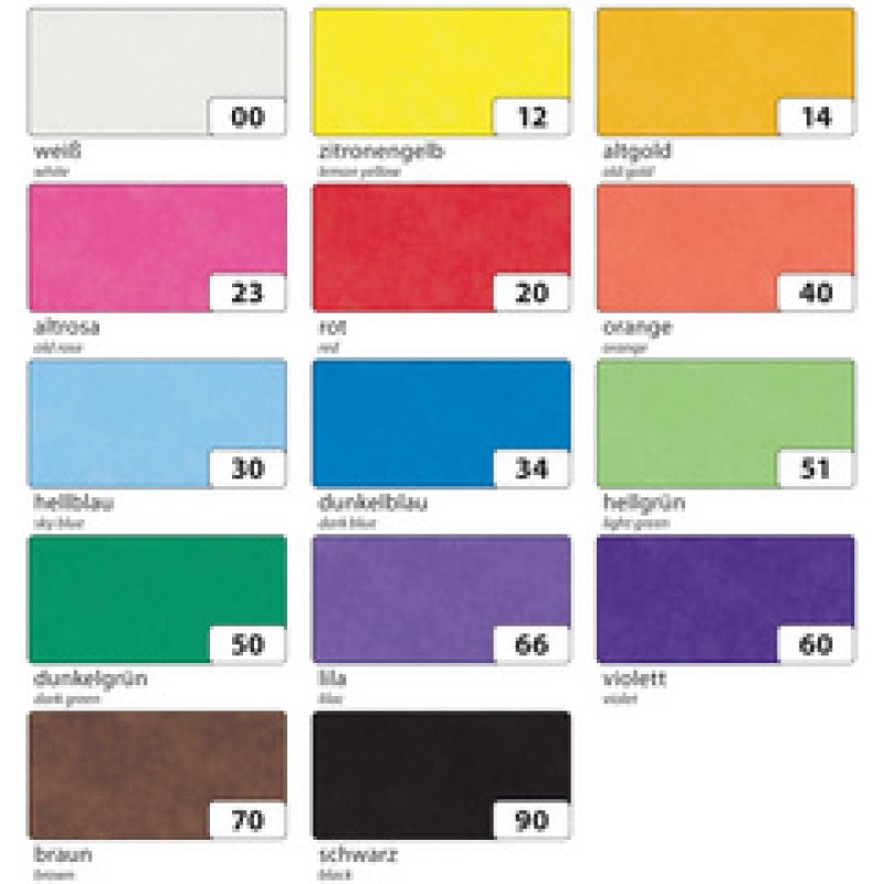 folia Papier transparant, (l)700 mm x (L)1 m, bleu foncé