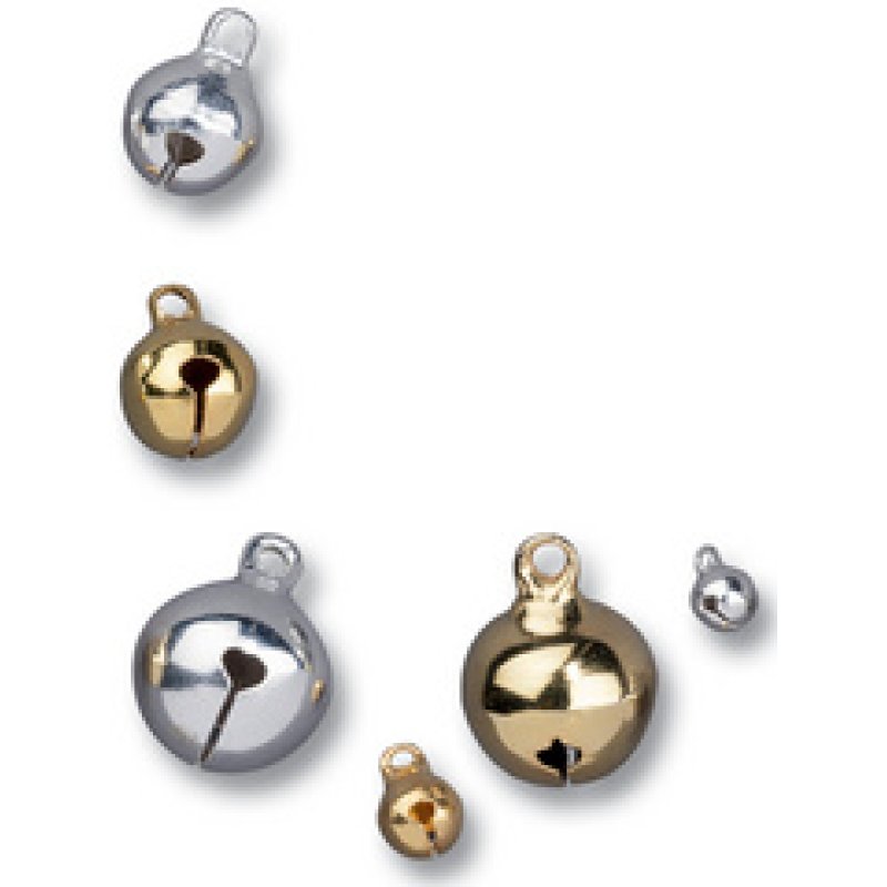 folia Grelots en métal, 3 tailles, couleurs intenses