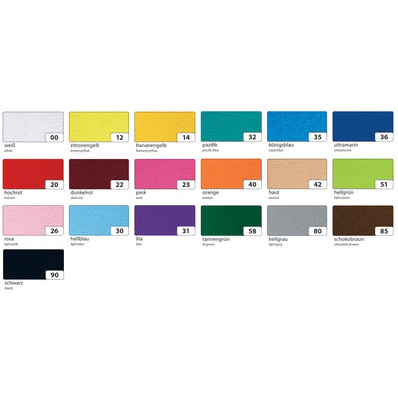 folia Feutrine de bricolage, (L)200 x (H)300 mm, ultramarine