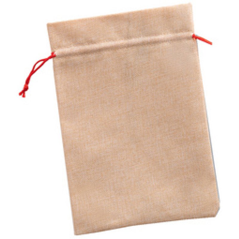 folia Sac dans une optique de toile de jute, 170 x 250 mm