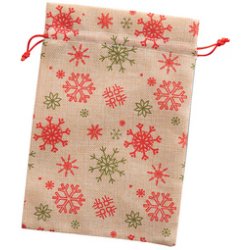 folia Sac aspect toile de jute, naturel