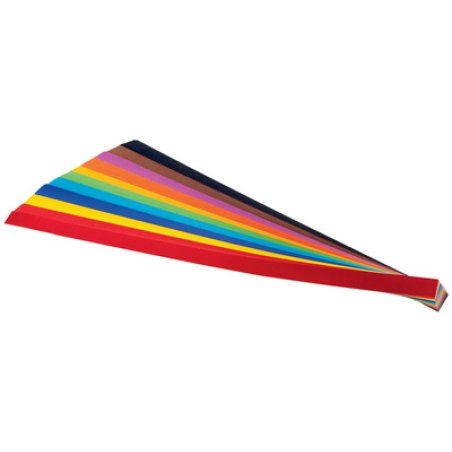 folia Bandes à tresser (l)10 x (L)500 mm, assorti