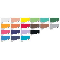 folia Caoutchouc mousse (L)290 x (H)400 mm, gris clair