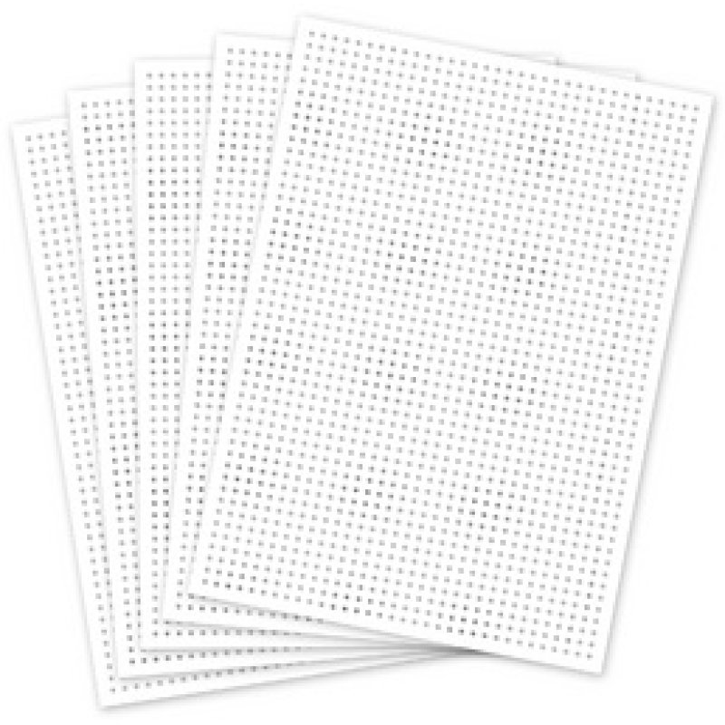 folia Carton à broder, 175 x 245 mm, blanc
