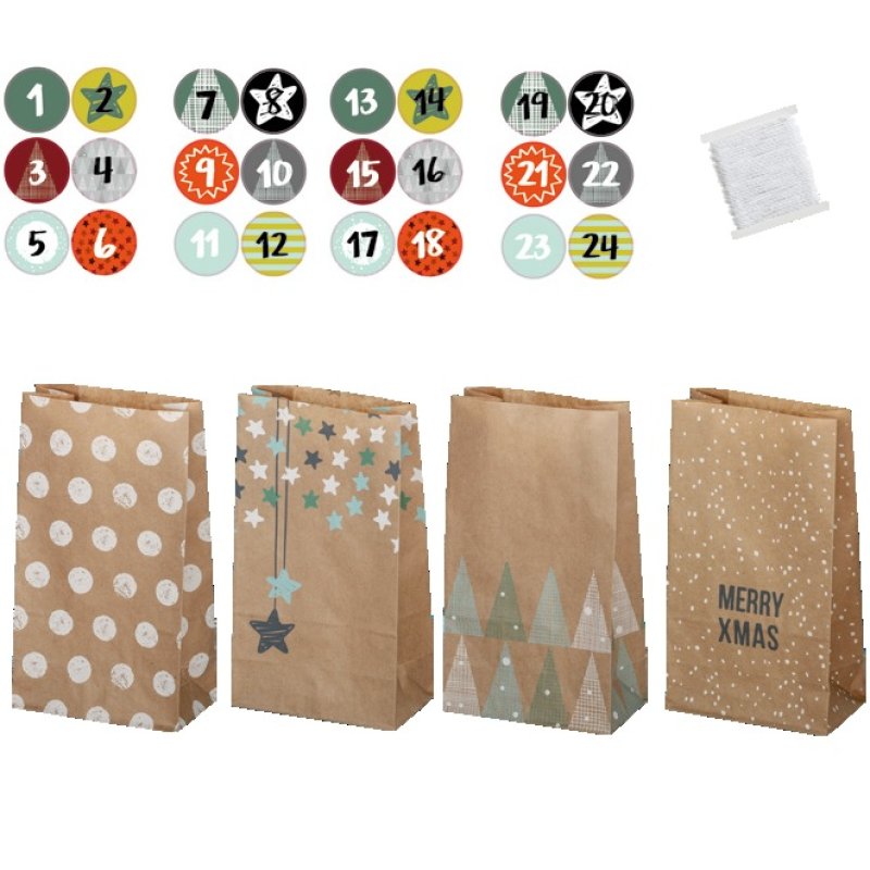 Folia 9396 paper bag Multicolour