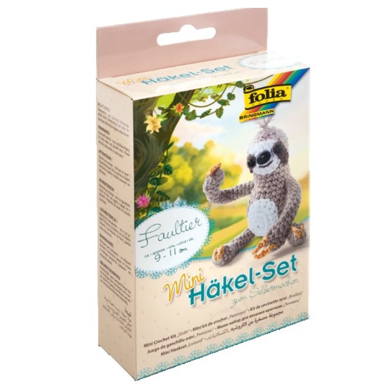 folia Mini kit de crochet "paresseux"