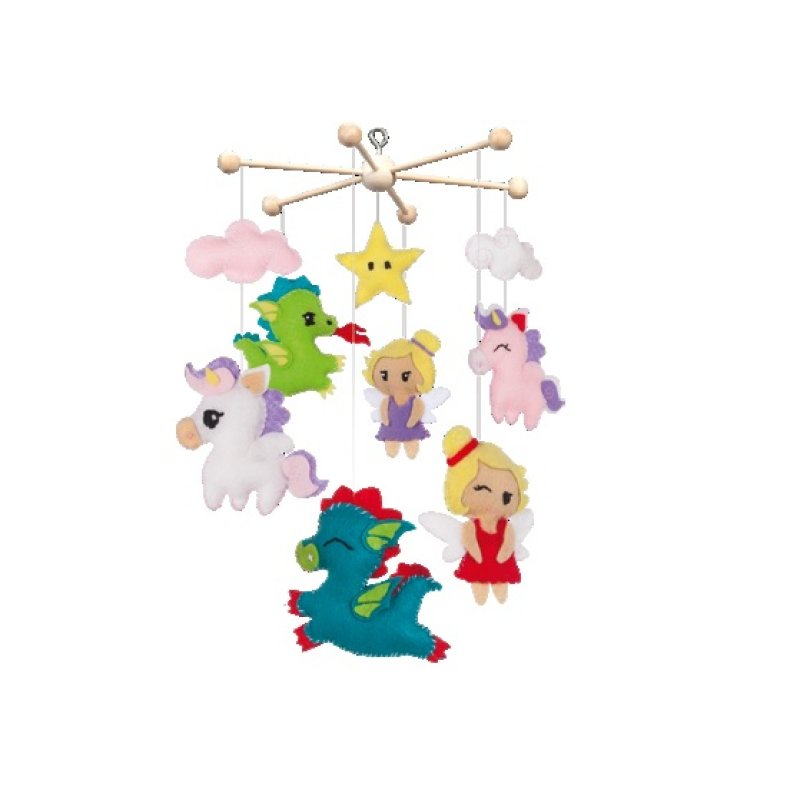 folia Set pour mobile "forêt enchantée", 14 pièces