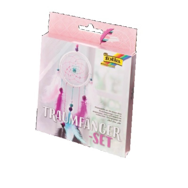 folia Kit attrape-rêves "GIRLY", 35 pièces