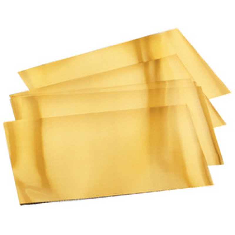 folia Métal à repousser, 185 x 290 mm, 30 feuilles, or