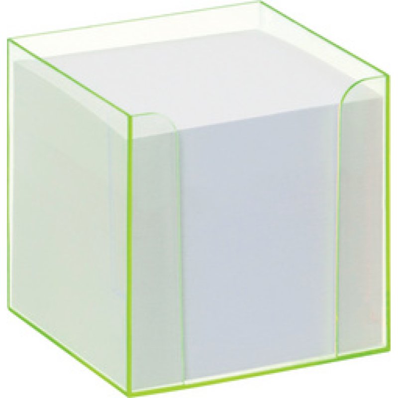 folia Bloc cube avec boîtier "Luxbox" vert, équipé
