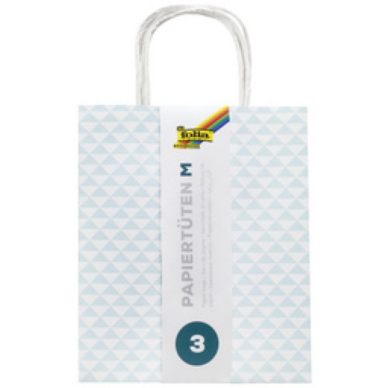 folia Sacs en papier BASIC, papier kraft, 120 x 55 x 150 mm