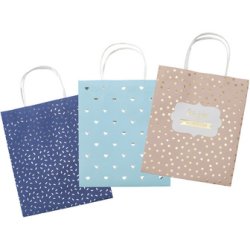 folia Sacs en papier HOTFOIL,papier kraft, 180 x 80 x 210 mm