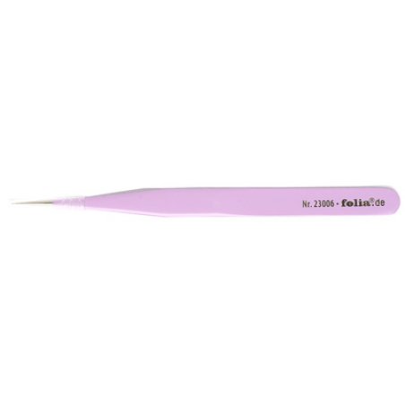folia Pincette, pointu, longueur: 135 mm, violet / inox