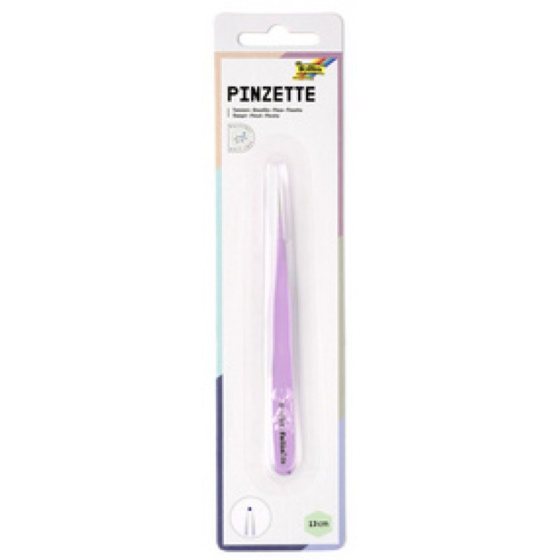 folia Pincette, pointu, longueur: 135 mm, violet / inox
