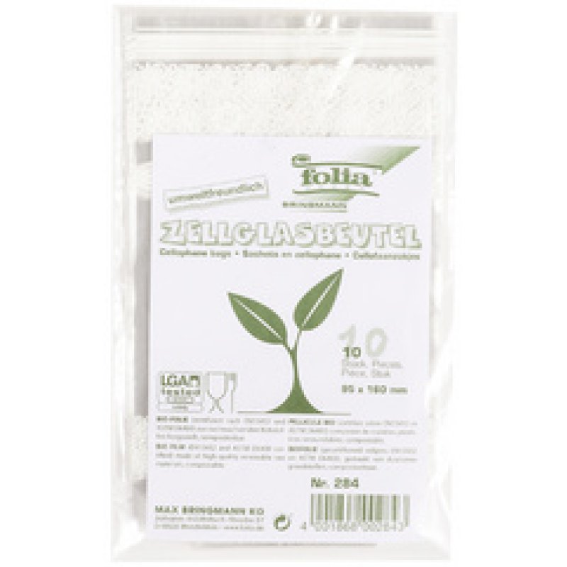 folia Sachet en cellophane imprimé dentelle, 180 x 300 mm