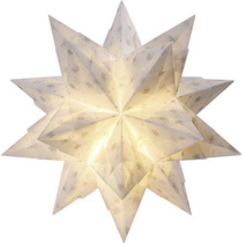 folia Feuilles de papier pour étoile Bascetta transparente